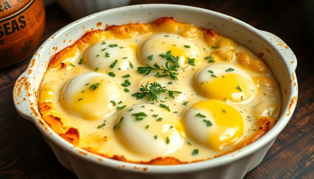 Oeufs Au Four Gratiné