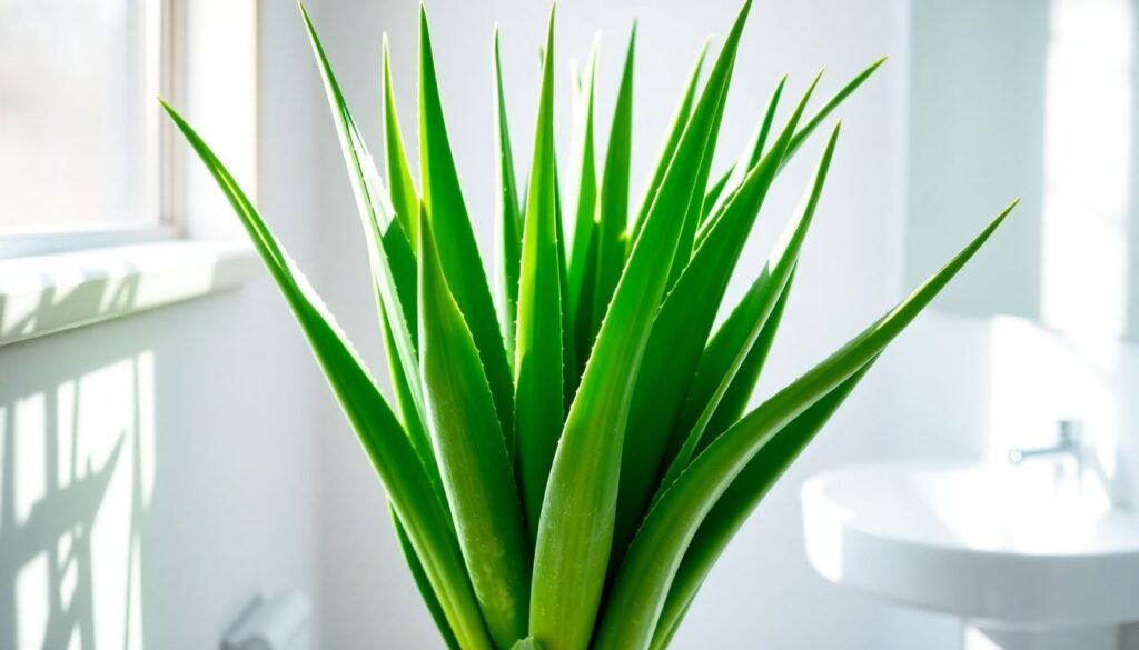 Aloe vera : la plante miracle contre l'humidité dans votre salle de bain