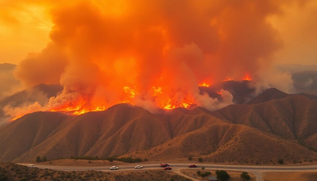 Catastrophe à Ventura : Le Mountain Fire sème le chaos et la désolation Catastrophe à Ventura : Le Mountain Fire sème le chaos et la désolation