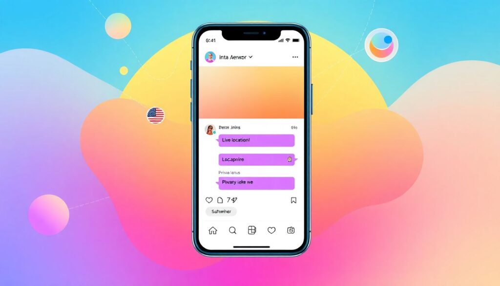 Instagram révolutionne les conversations privées : localisation en direct et surnoms personnalisés