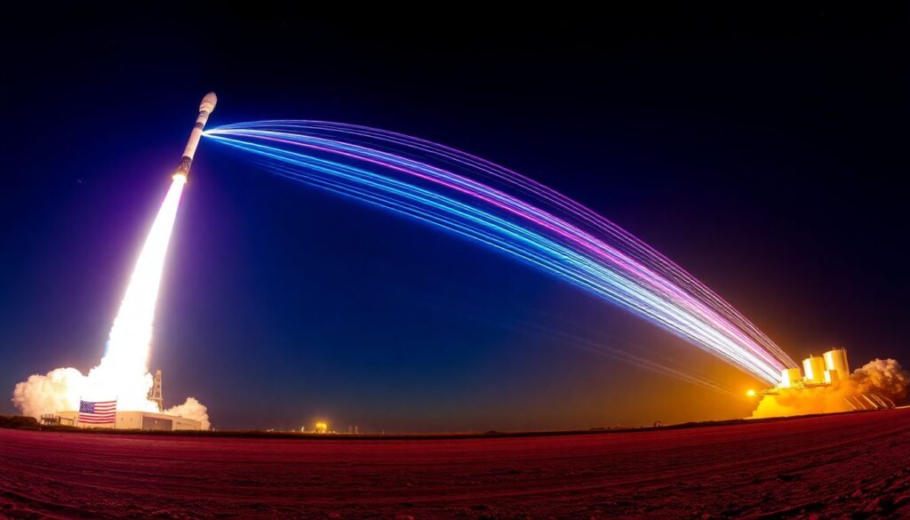 SpaceX lance un satellite australien lors d’un spectacle visuel époustouflant en Floride SpaceX lance un satellite australien lors d'un spectacle visuel époustouflant en Floride