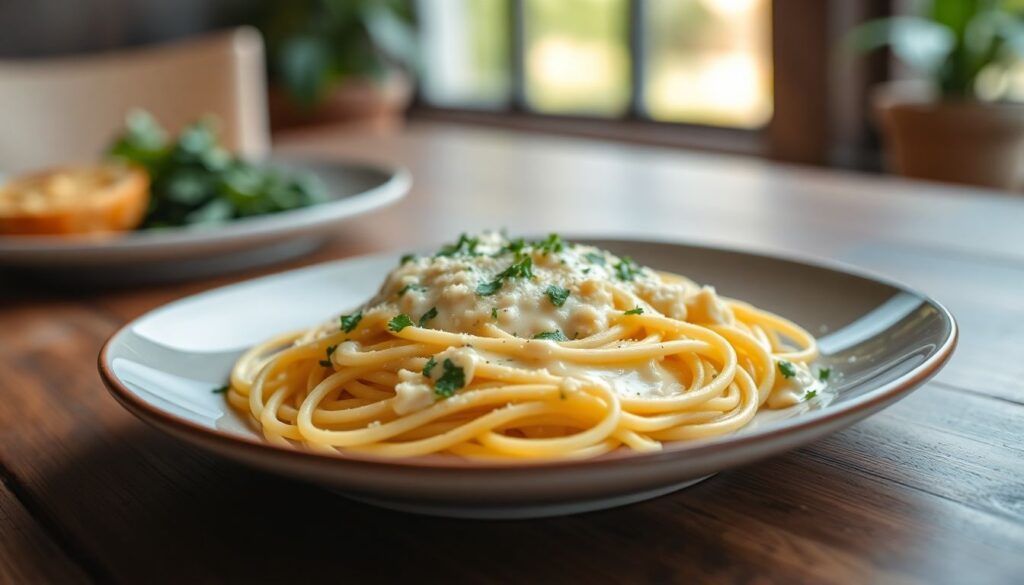 Courge spaghetti façon carbonara : un délice végétarien qui ravira les papilles