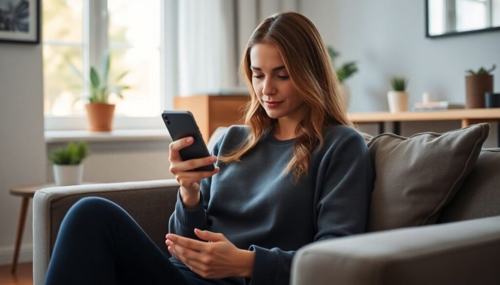 Permis rose : Dernière ligne droite avant son remplacement obligatoire Femme qui lis un article sur telephone
